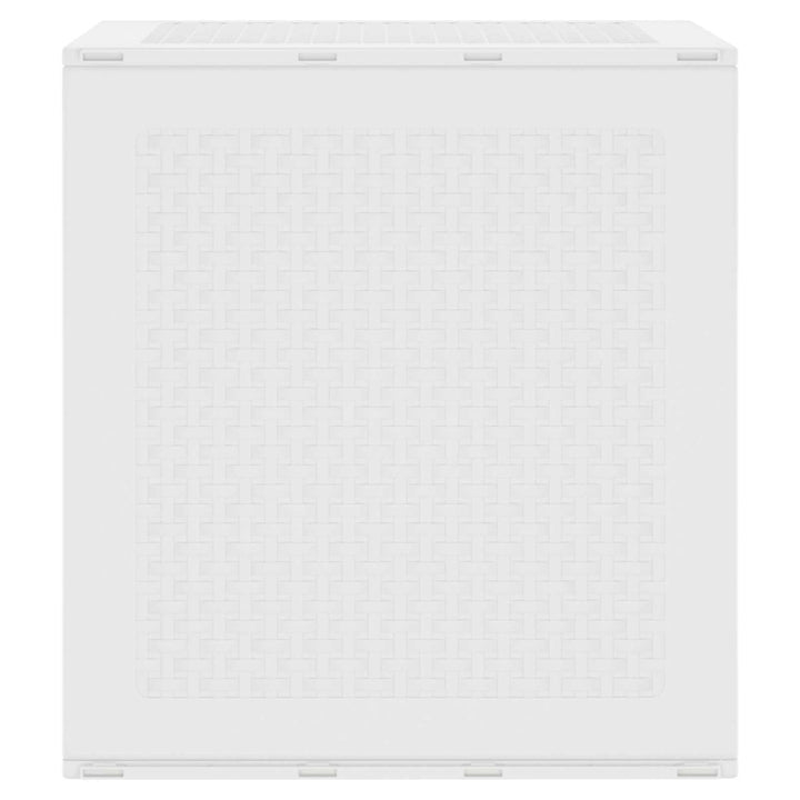 Opbevaringskasse Hvid 55 x 53 x 57 cm Polypropylen