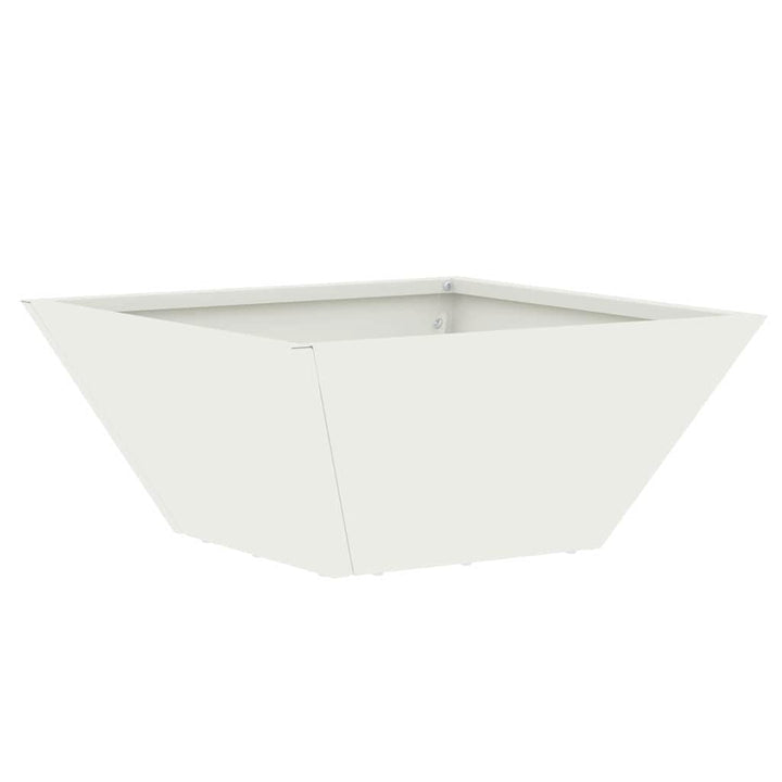 Have Blomsterkrukke 5 stk. Hvid 35 x 35 x 15 cm Koldvalset stål