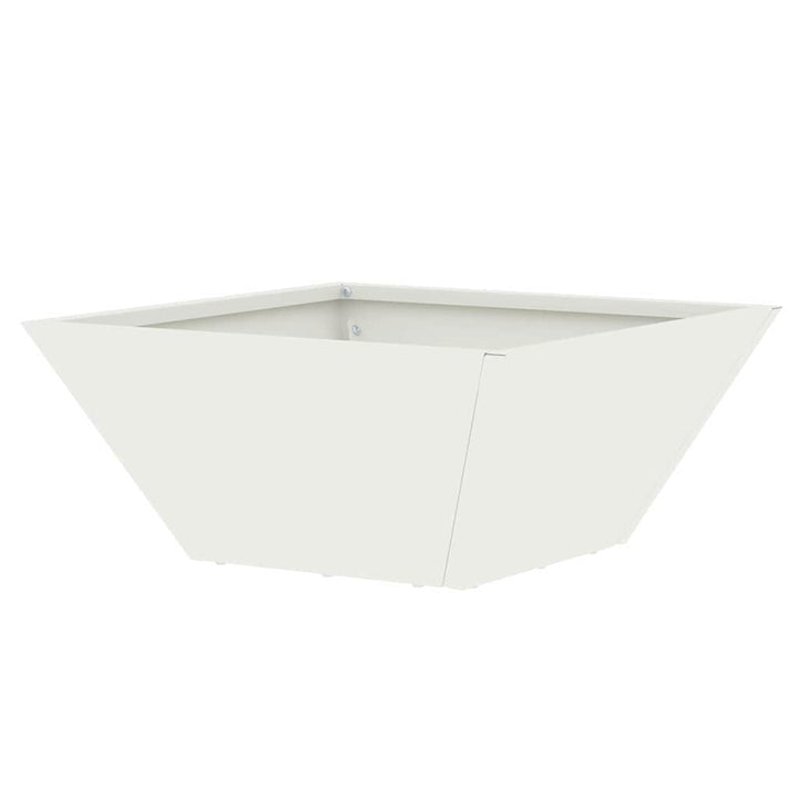 Have Blomsterkrukke 5 stk. Hvid 35 x 35 x 15 cm Koldvalset stål