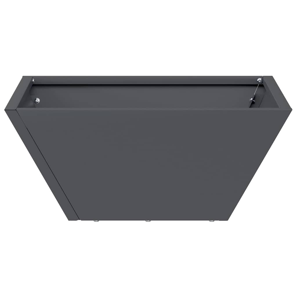 Have Blomsterkrukke 5 stk. Antracit 35 x 35 x 15 cm