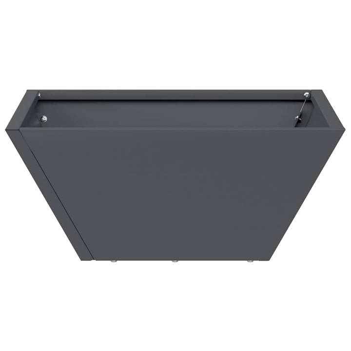 Have Blomsterkrukke 5 stk. Antracit 35 x 35 x 15 cm