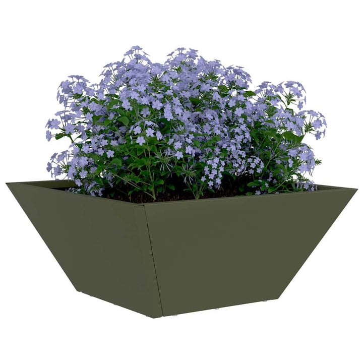 Have Blomsterkrukke 5 stk. Oliven grøn 35 x 35 x 15 cm
