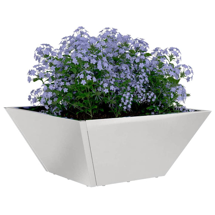 Have Blomsterkrukke 5 stk. Sølv 35 x 35 x 15 cm Rustfrit stål