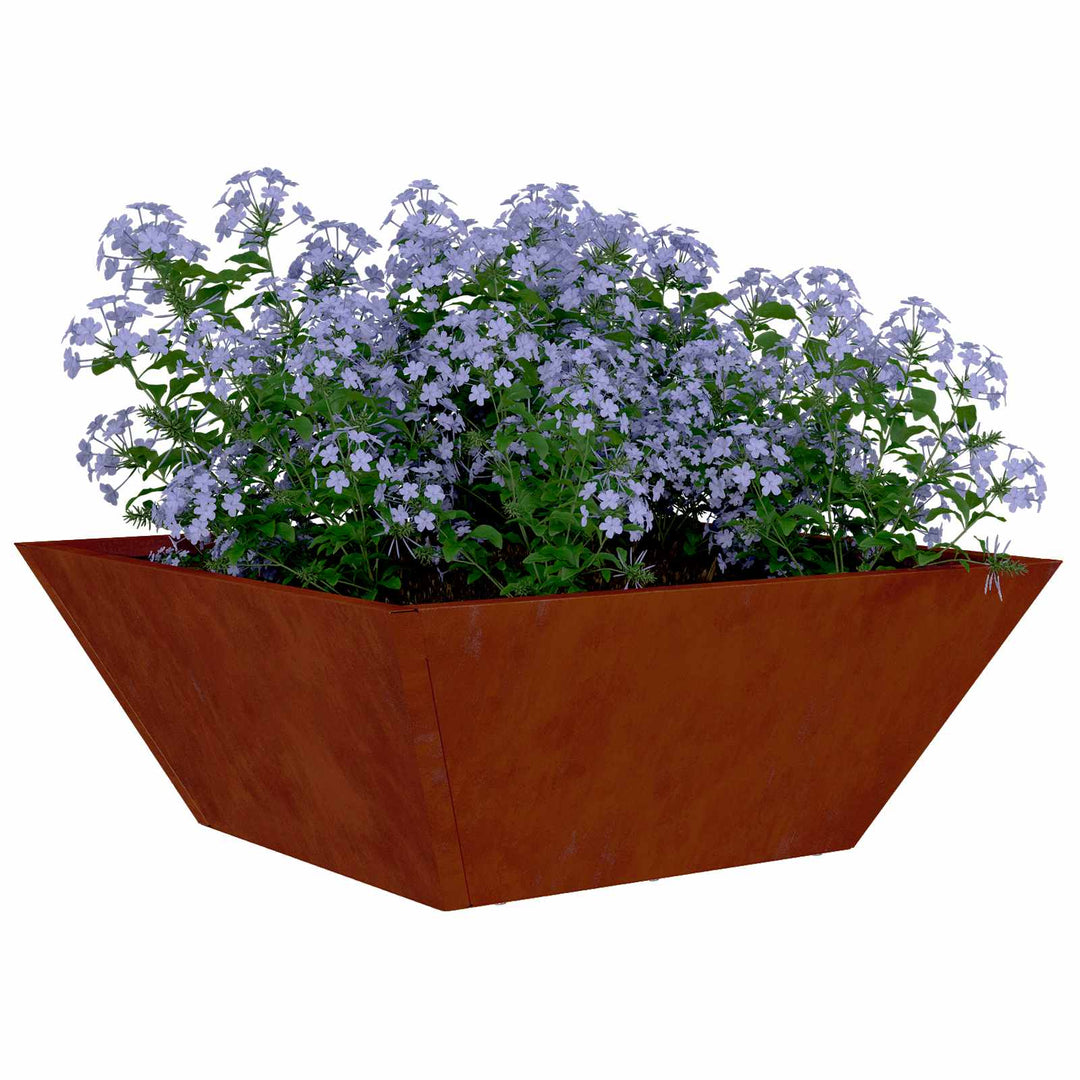 Have Blomsterkrukke Rusten 40 x 40 x 15 cm Cortenstål