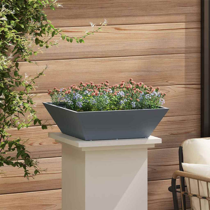 Have Blomsterkrukke 5 stk. Antracit 50 x 50 x 15 cm
