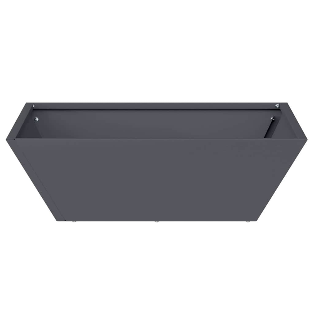 Have Blomsterkrukke 5 stk. Antracit 50 x 50 x 15 cm