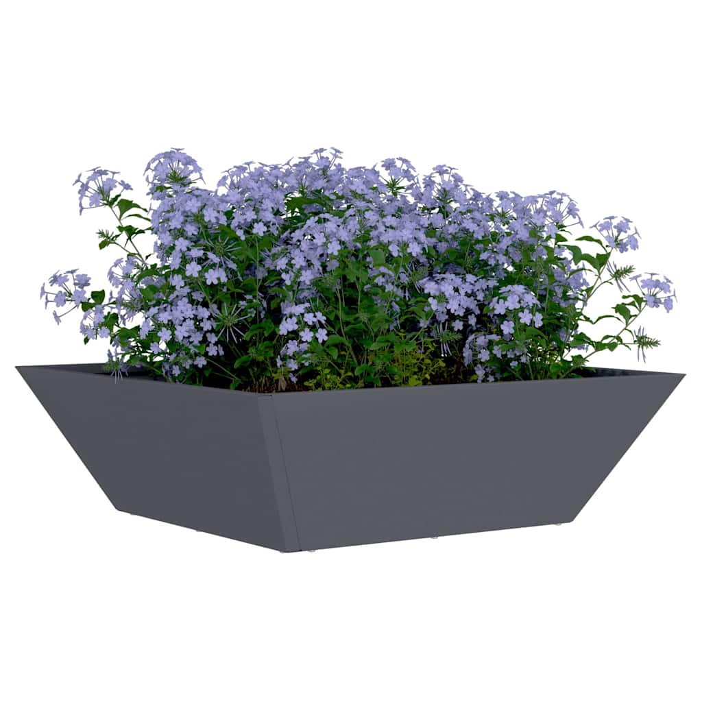 Have Blomsterkrukke 5 stk. Antracit 50 x 50 x 15 cm