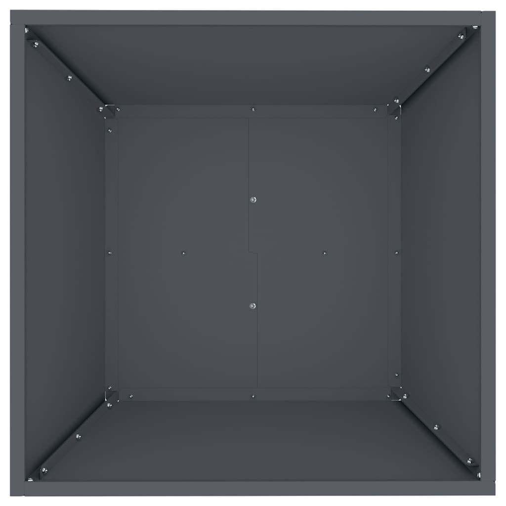Have Blomsterkrukke 5 stk. Antracit 50 x 50 x 15 cm