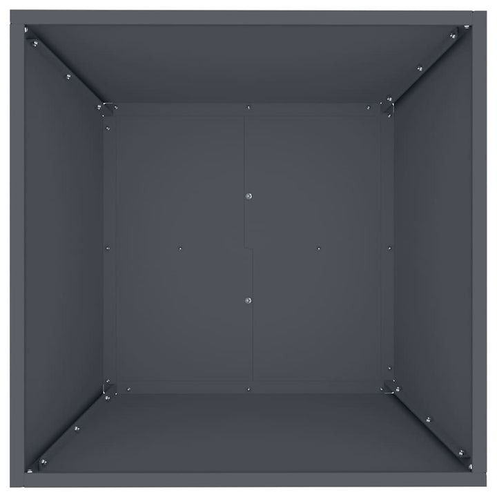 Have Blomsterkrukke 5 stk. Antracit 50 x 50 x 15 cm