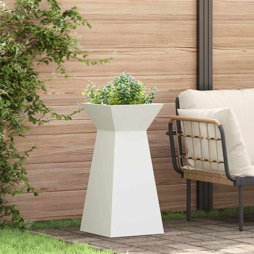 Søjle Plantekasse Hvid 35 x 35 x 73 cm