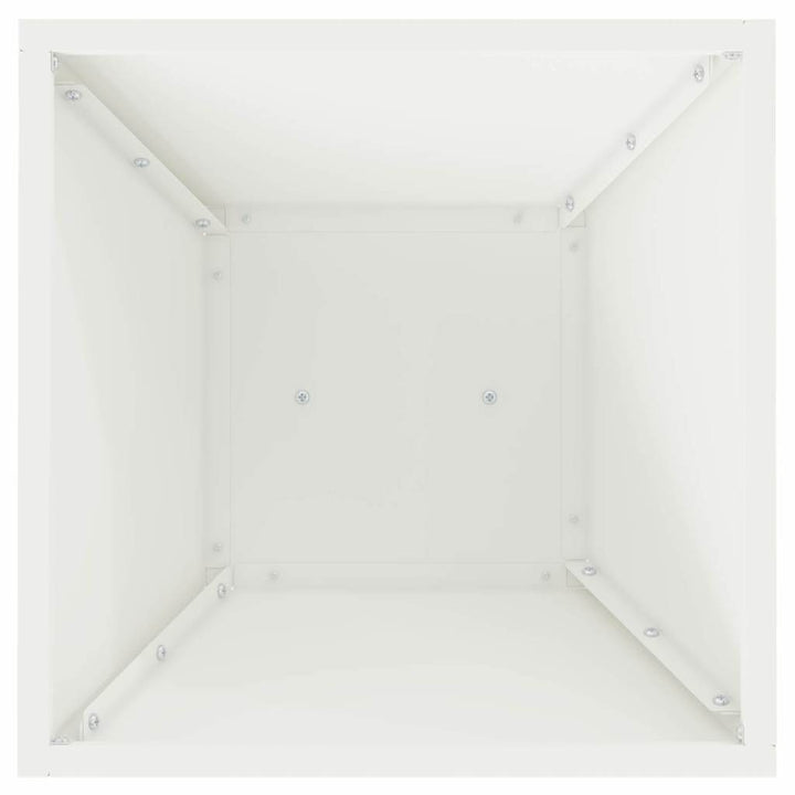 Søjle Plantekasse Hvid 35 x 35 x 73 cm