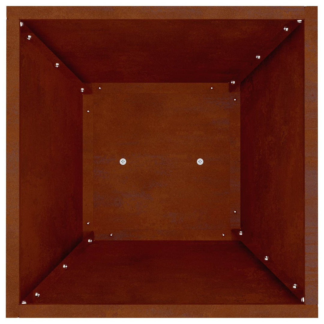 Søjle Plantekasse Rusten 35 x 35 x 73 cm