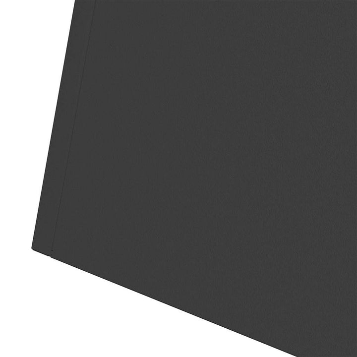 Søjle Plantekasse 2 pcs Sort 40 x 40 x 100 cm