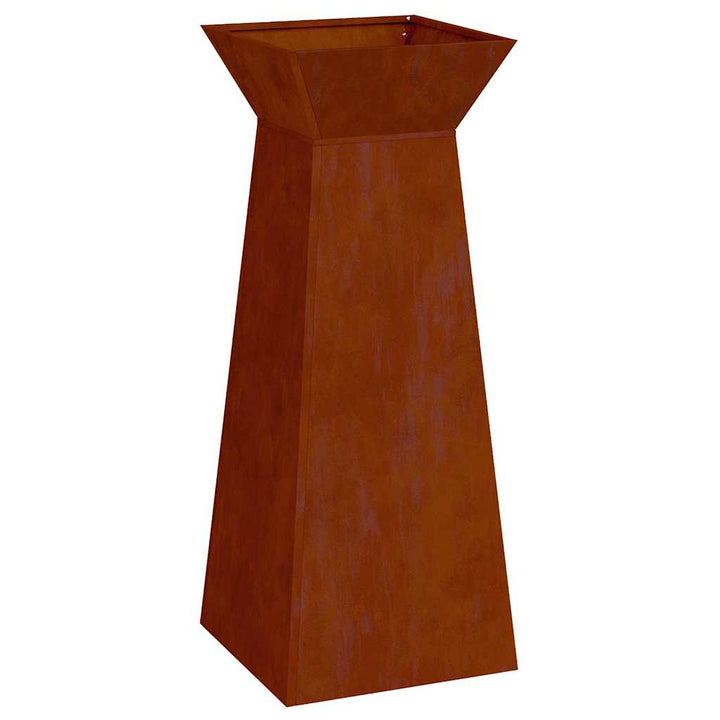 Søjle Plantekasse Rusten 40 x 40 x 100 cm