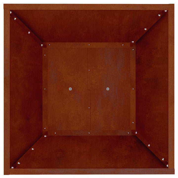 Søjle Plantekasse Rusten 40 x 40 x 100 cm