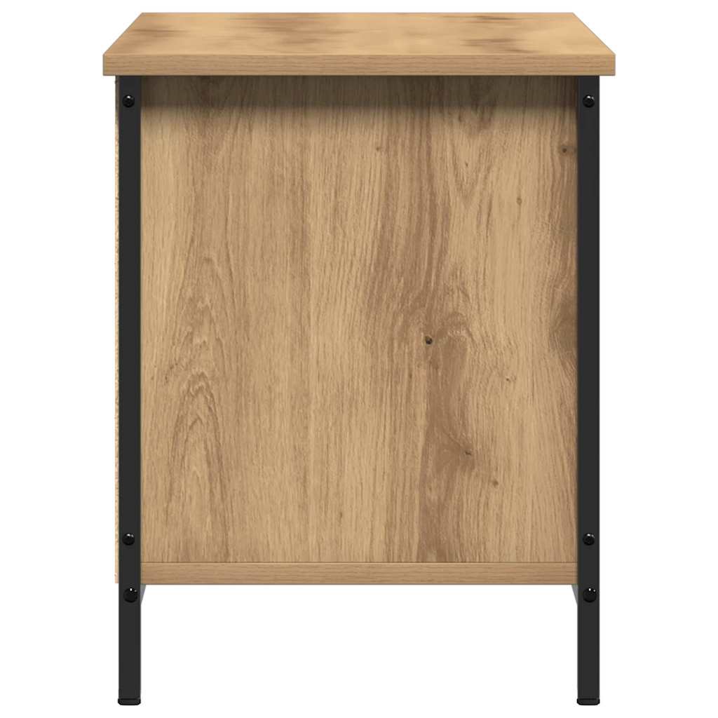 TV-skab 102 x 35 x 45 cm Artisan Egetræ Konstrueret træ