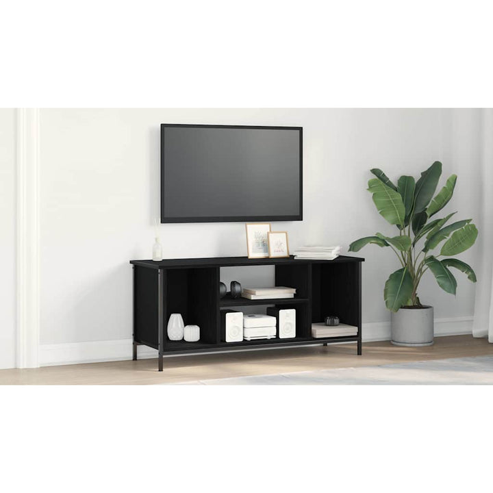 TV-skab Sort eg 102 x 35 x 45 cm Konstrueret træ
