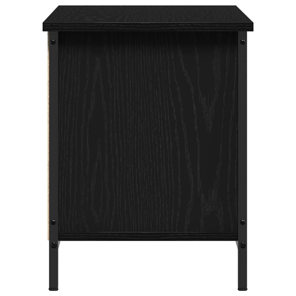 TV-skab Sort eg 102 x 35 x 45 cm Konstrueret træ