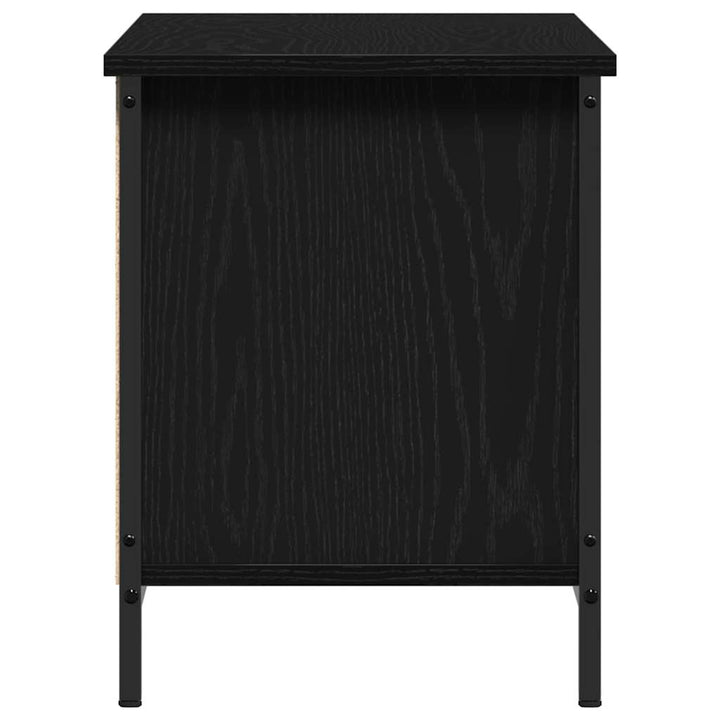 TV-skab Sort eg 102 x 35 x 45 cm Konstrueret træ