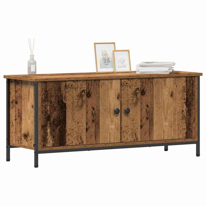 TV-skab Gammelt træ 100 x 35 x 45 cm Konstrueret træ