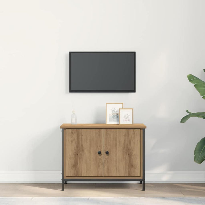 TV-skab Artisan Egetræ 60 x 35 x 45 cm Konstrueret træ