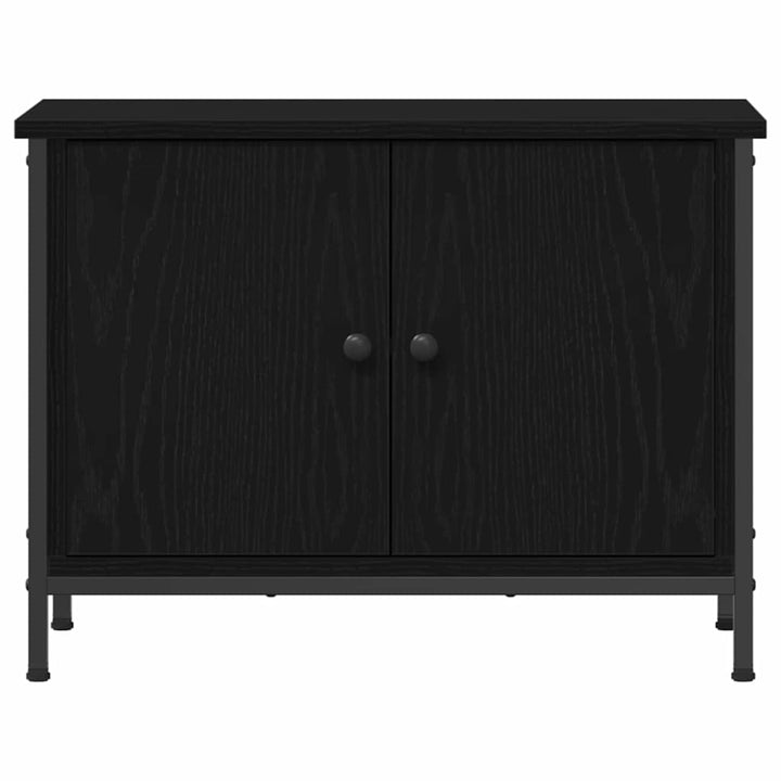 TV-skab Sort eg 60 x 35 x 45 cm Konstrueret træ