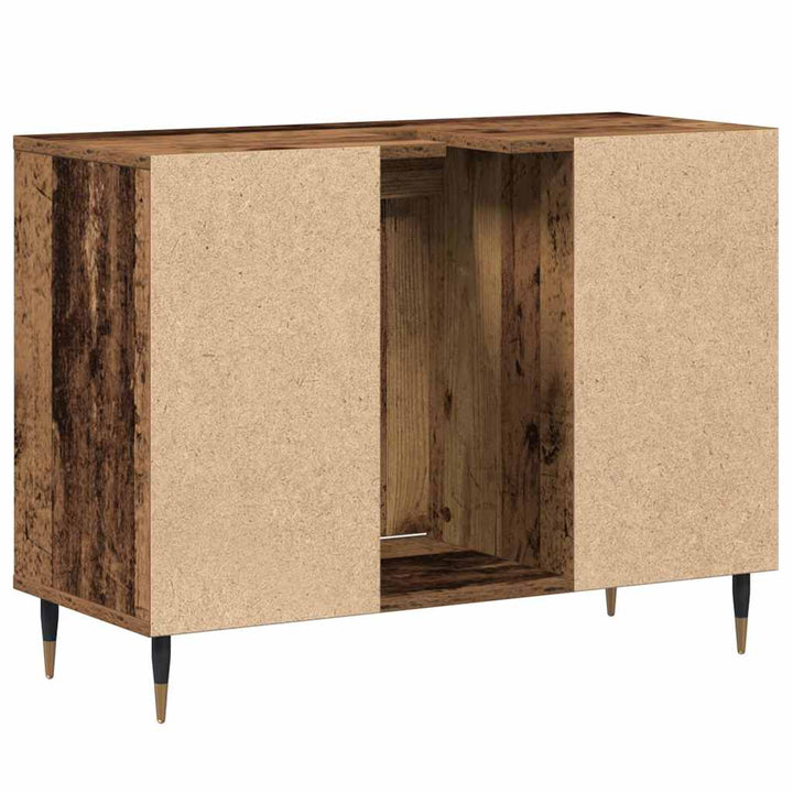 Badeværelsesskab Gammelt træ 80 x 33 x 60 cm Konstrueret træ