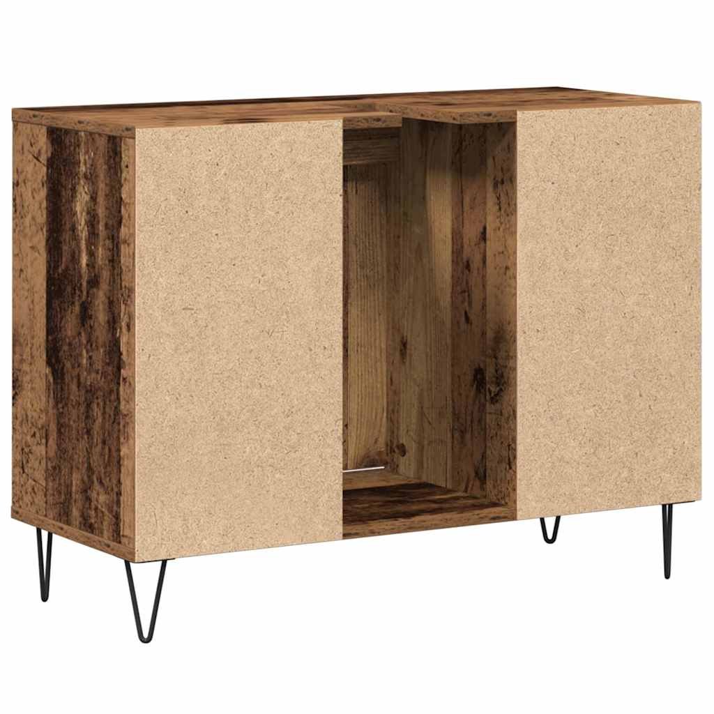 Badeværelsesskab Gammelt træ 80 x 33 x 60 cm Konstrueret træ