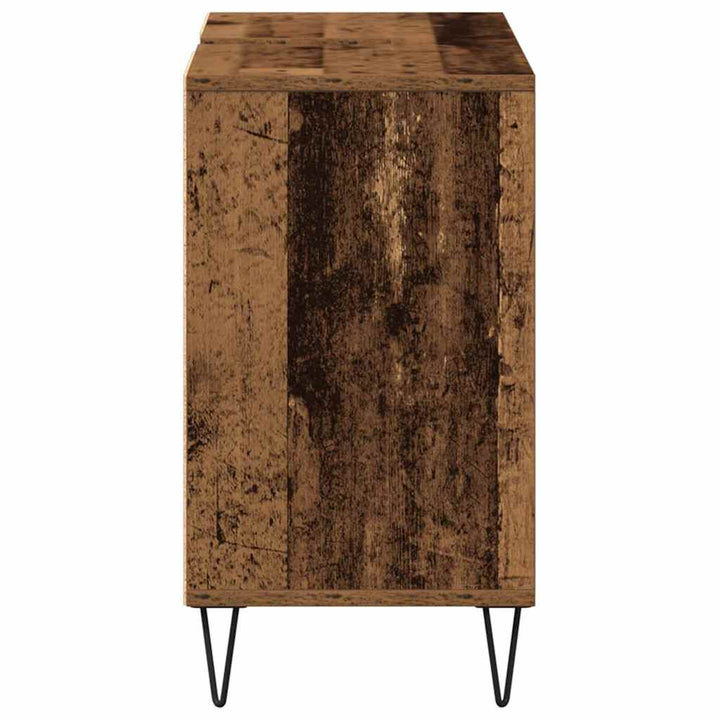 Badeværelsesskab Gammelt træ 80 x 33 x 60 cm Konstrueret træ