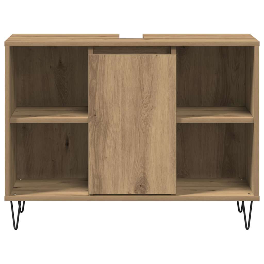 Badeværelsesskab Artisan Egetræ 80 x 33 x 60 cm Konstrueret træ
