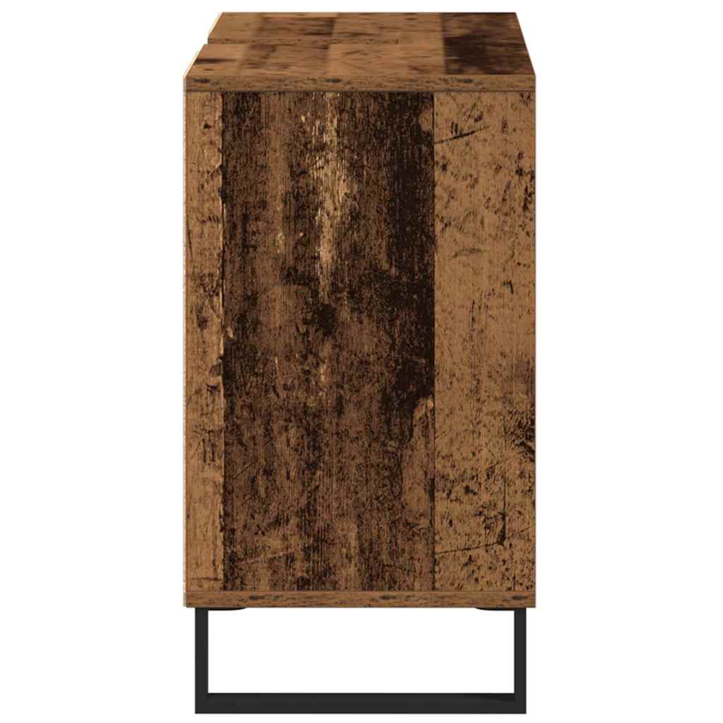 Badeværelsesskab Gammelt træ 80 x 33 x 60 cm Konstrueret træ