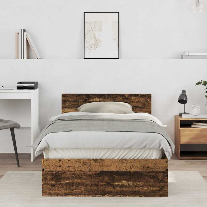 Sengestel Gammelt træ 203 x 104 x 70 cm Konstrueret træ