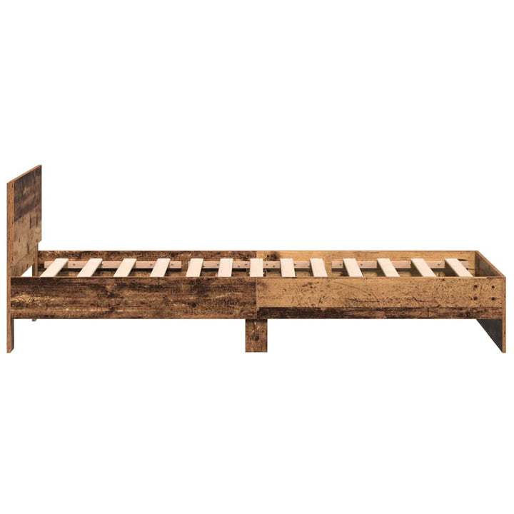 Sengestel Gammelt træ 203 x 104 x 70 cm Konstrueret træ