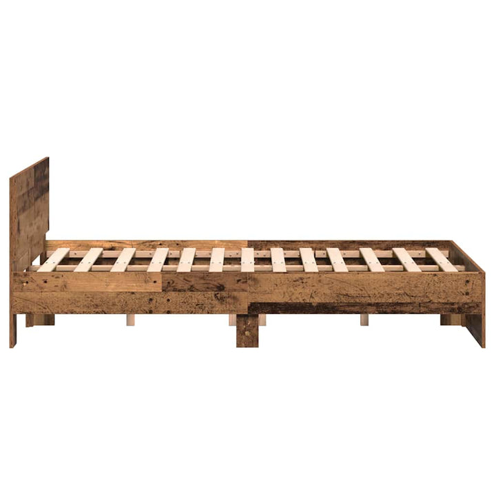 Sengestel Gammelt træ 193 x 125 x 70 cm Konstrueret træ