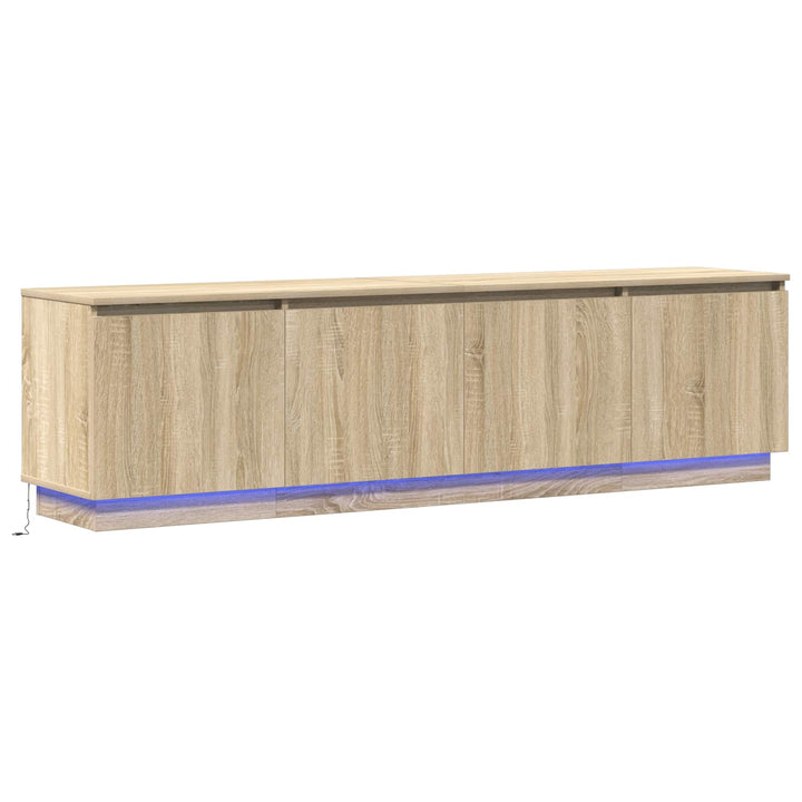 TV-skab Sonoma eg 180 x 38 x 49 cm Konstrueret træ