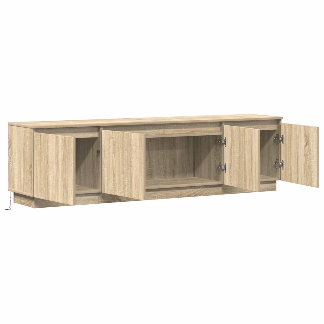 TV-skab Sonoma eg 180 x 38 x 49 cm Konstrueret træ