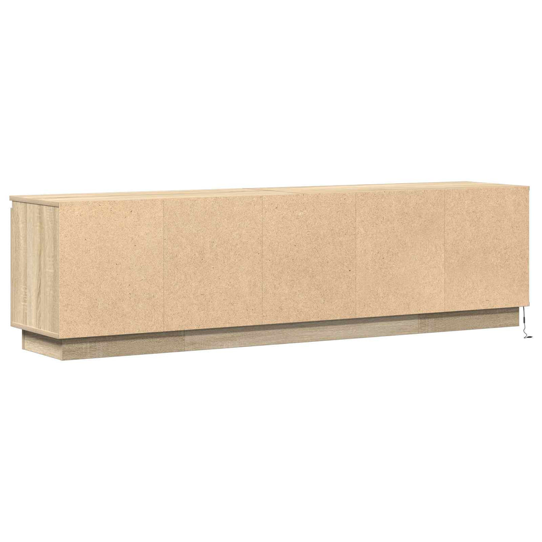 TV-skab Sonoma eg 180 x 38 x 49 cm Konstrueret træ