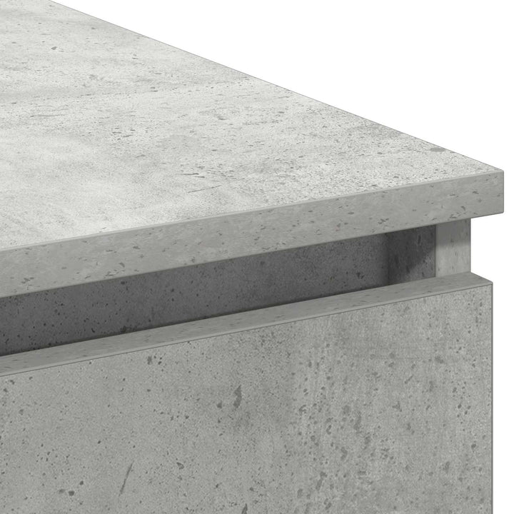 TV-skab Beton Grå 180 x 38 x 49 cm Konstrueret træ