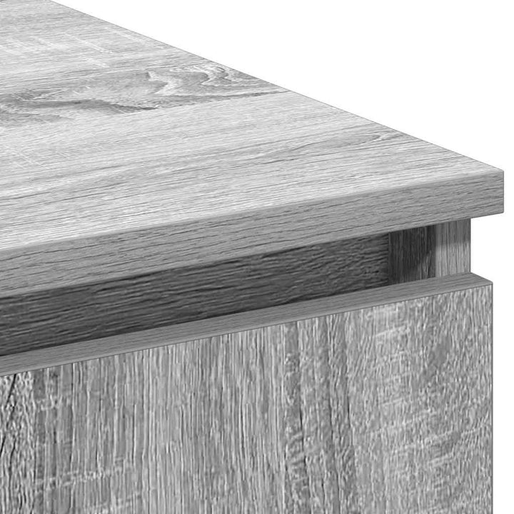 TV-skab Grå Sonoma 180 x 38 x 49 cm Konstrueret træ