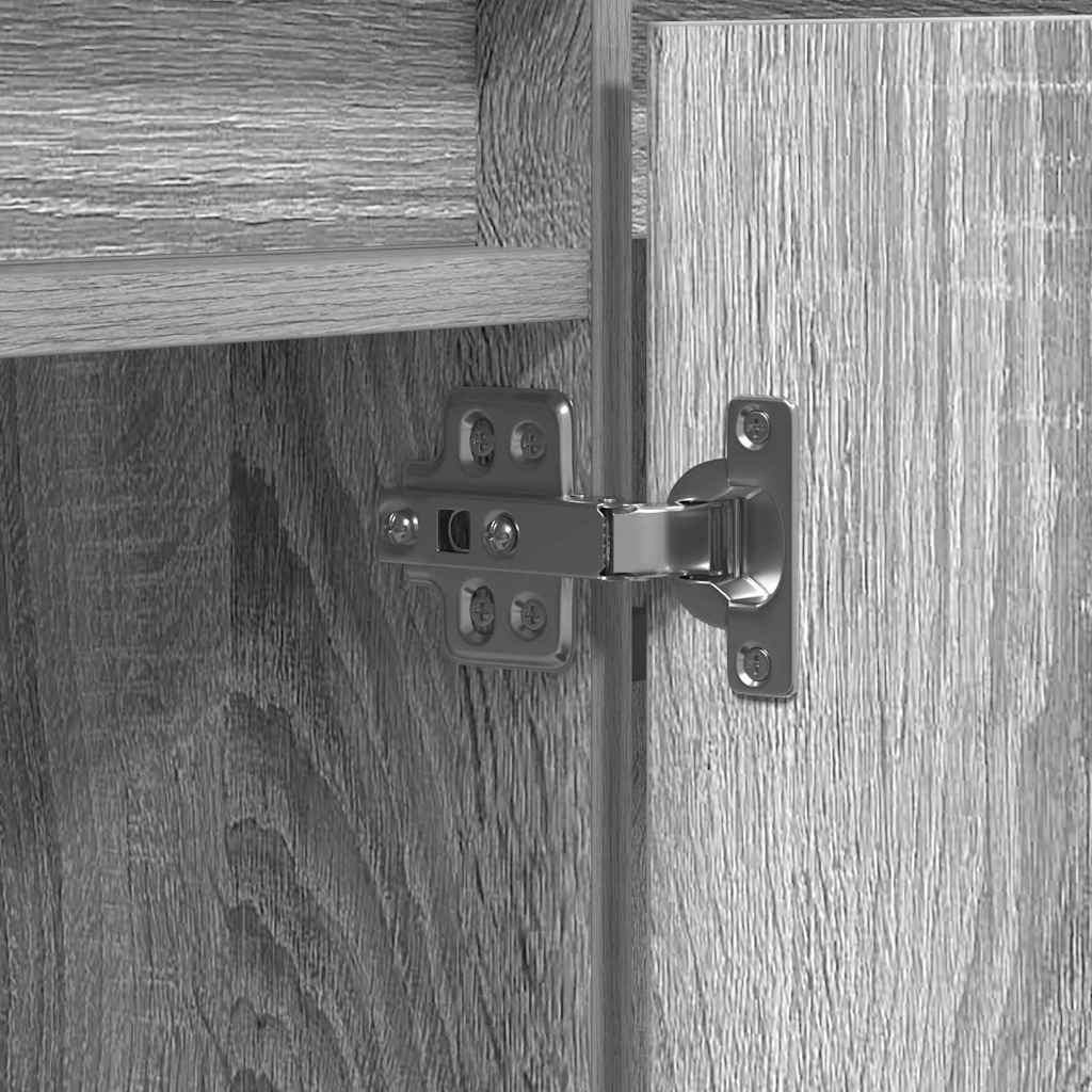 TV-skab Grå Sonoma 180 x 38 x 49 cm Konstrueret træ