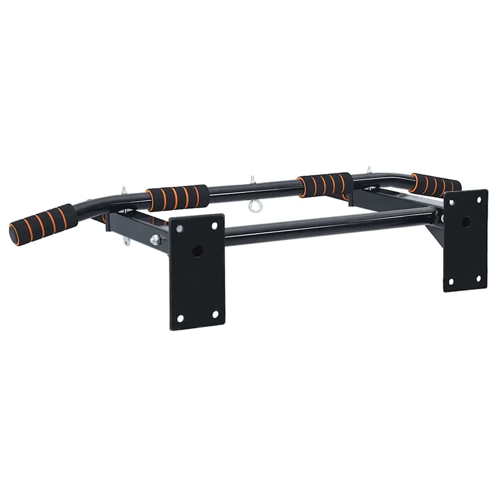 Pull Up Bar Sort og rød 92 x 51 x 18 cm Pulverlakeret stål