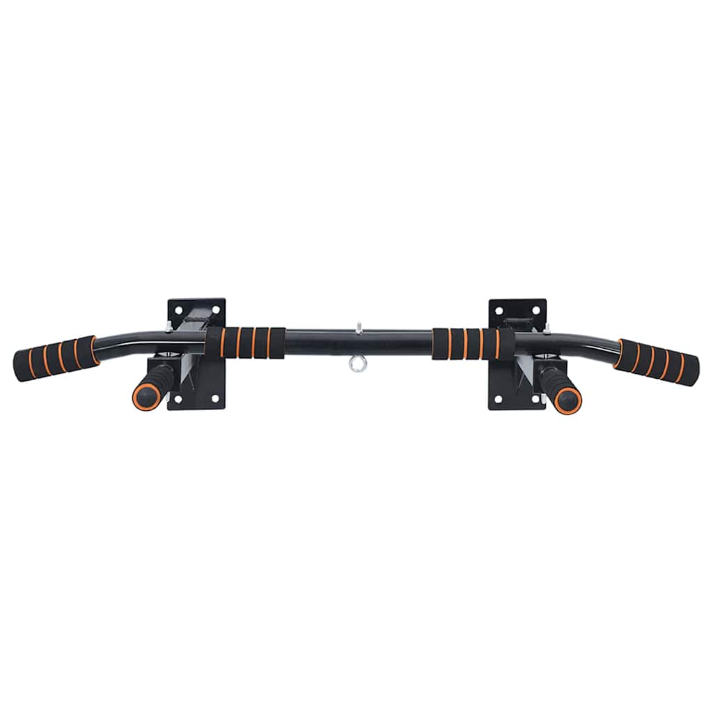 Pull Up Bar Sort og rød 92 x 51 x 18 cm Pulverlakeret stål