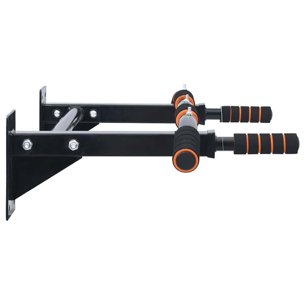 Pull Up Bar Sort og rød 92 x 51 x 18 cm Pulverlakeret stål