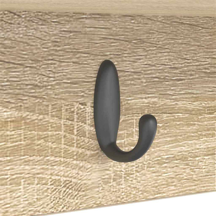 Vægmonteret Jakkeholder Vægmonteret Sonoma eg 50 x 16 x 26 cm