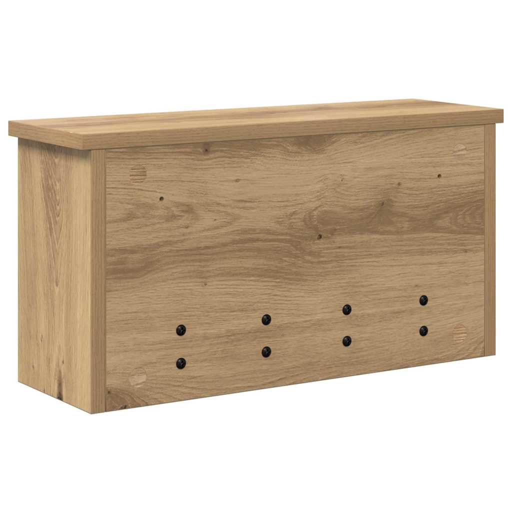 Vægmonteret Jakkeholder Artisan Egetræ 50 x 16 x 26 cm