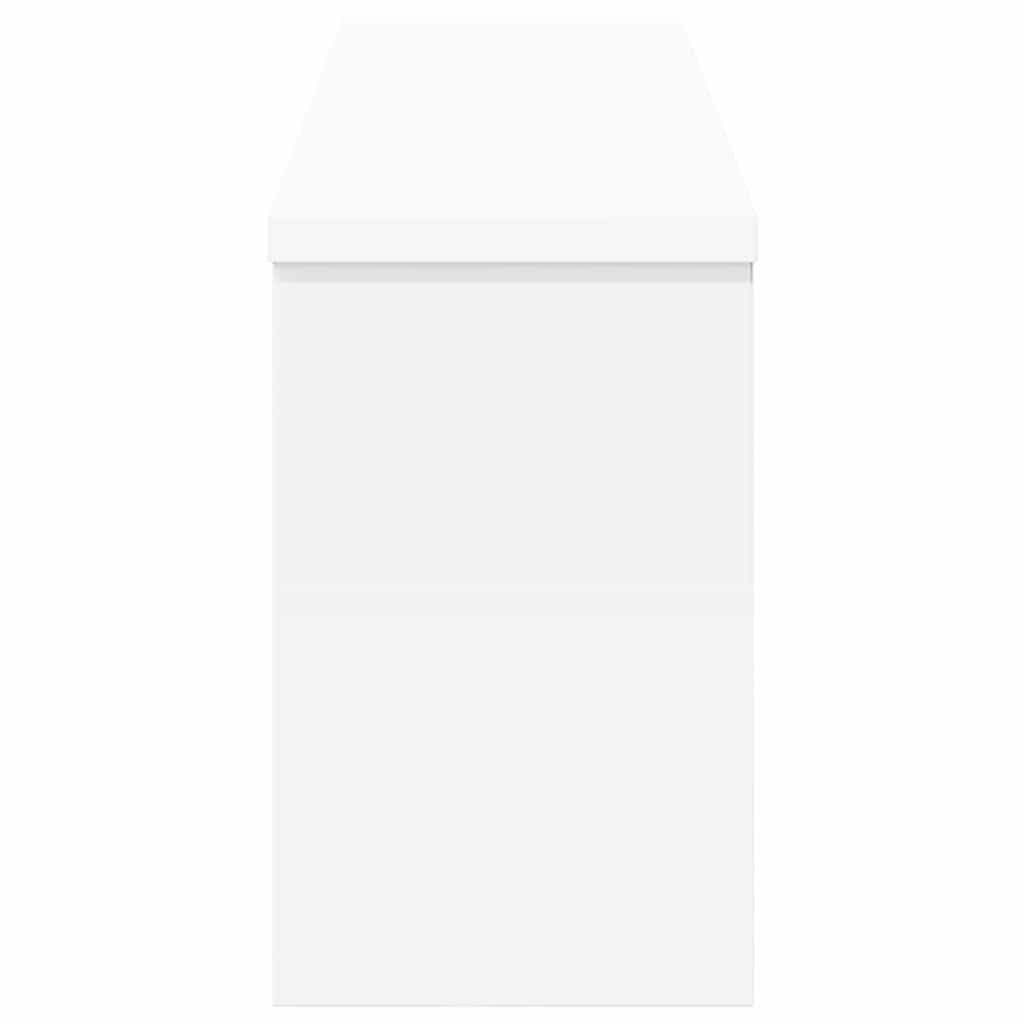 Vægmonteret Jakkeholder Vægmonteret Hvid 75 x 16 x 26 cm