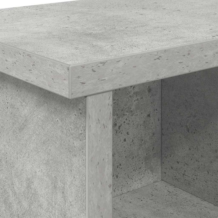 Vægmonteret Jakkeholder Vægmonteret Beton Grå 75 x 16 x 26 cm