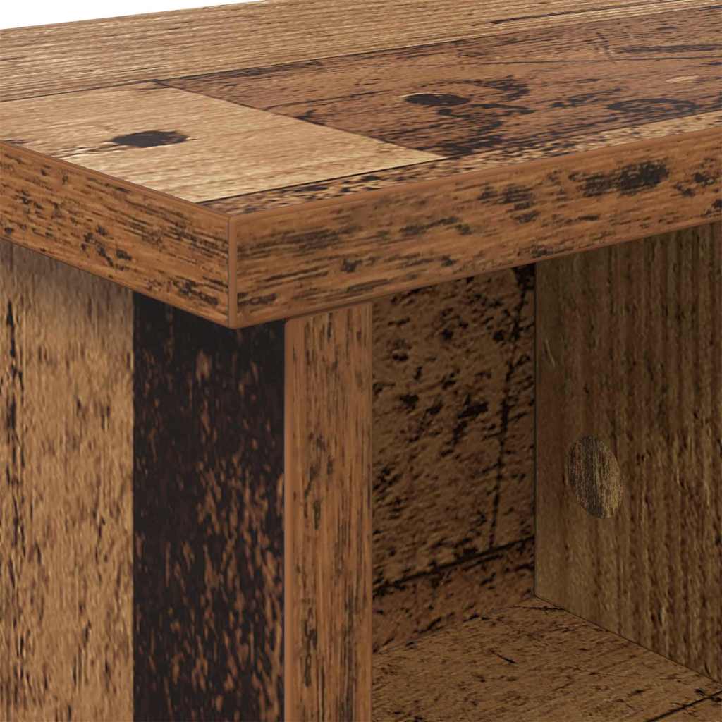 Vægmonteret Jakkeholder Vægmonteret Gammelt træ 75 x 16 x 26 cm