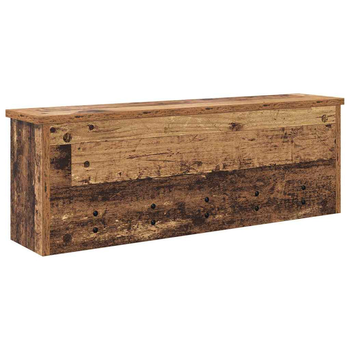 Vægmonteret Jakkeholder Vægmonteret Gammelt træ 75 x 16 x 26 cm
