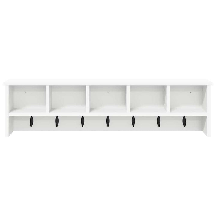 Vægmonteret Jakkeholder Vægmonteret Hvid 100 x 16 x 26 cm